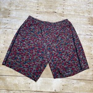 Lululemon Men’s Pace Breaker 9” Lined Shorts In Burgundy Camouflage